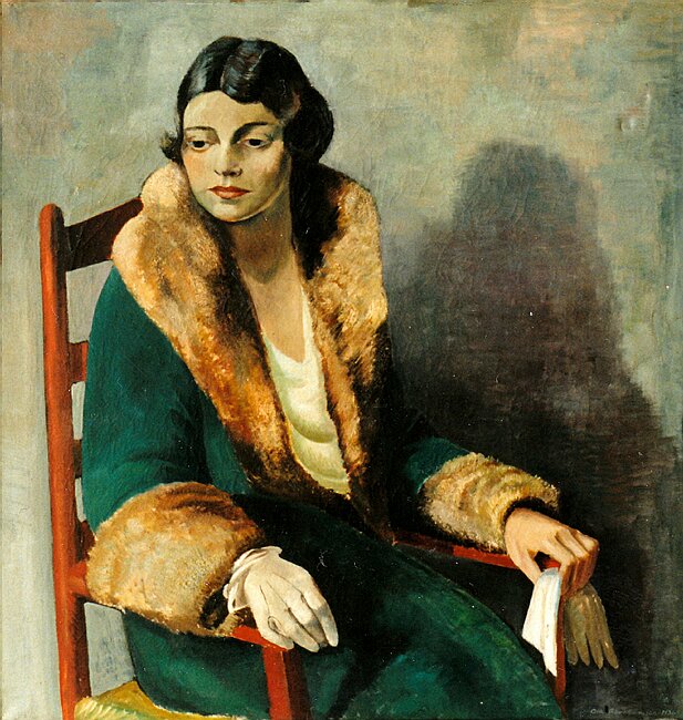 Ola Abrahamson, Kvinneportrett - 1935.jpg