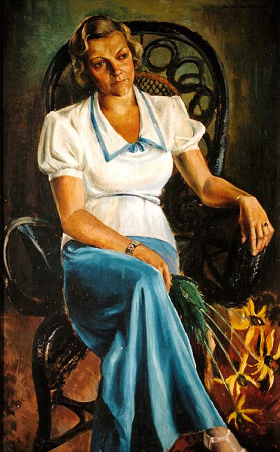Ola Abrahamson, Portrett - 1948.jpg